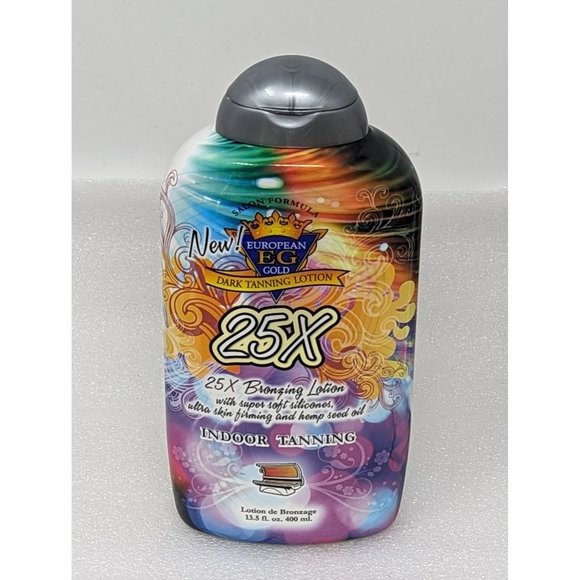 European Gold EG 25x Bronzing Dark Tanning Lotion 13.5 oz - Picture 1 of 1